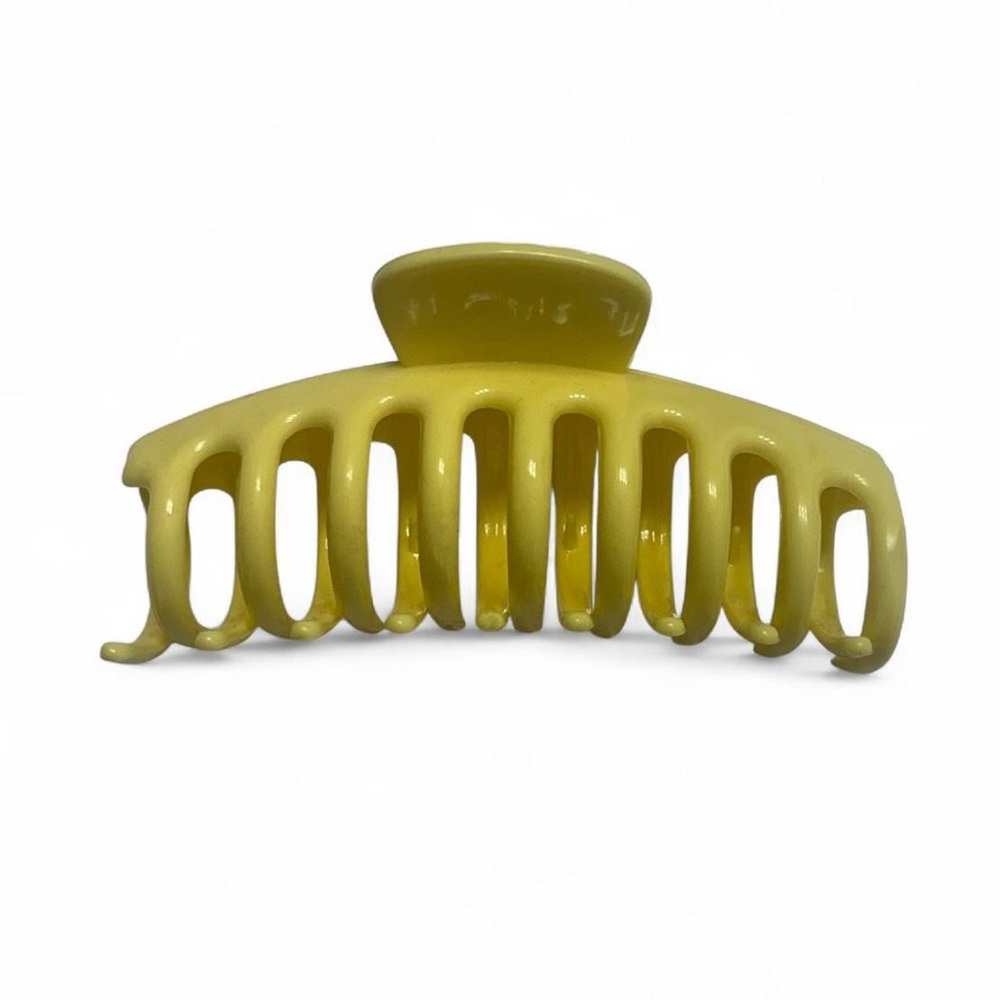 Butter Yellow Hair Claw Clip